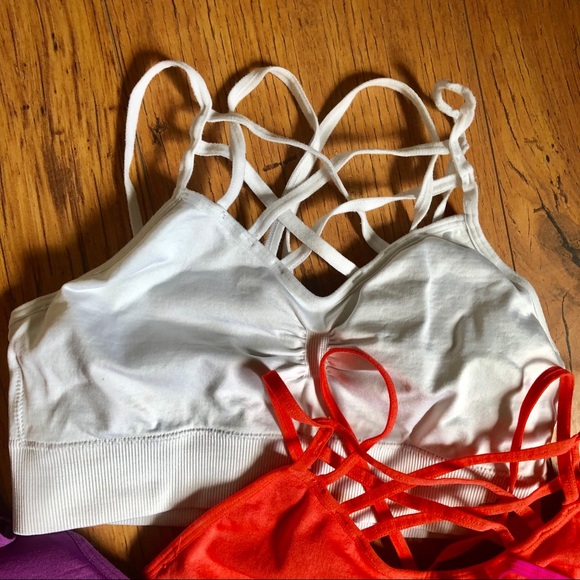 Criss Cross Strappy Bras 5 S/M - Picture 6 of 7